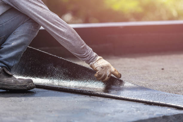 Professional Crawl Space Encapsulation technician working in Palestine, OH